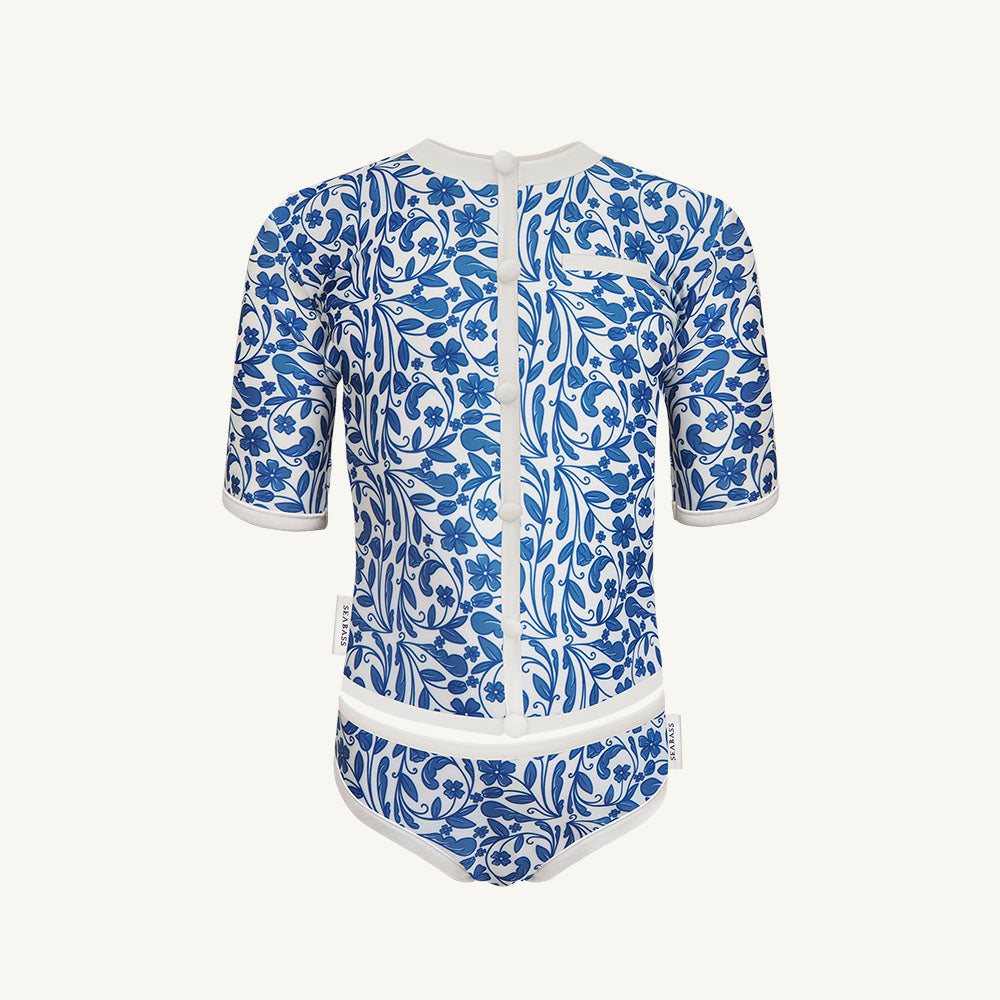 Meisje UV Bikini Coco Positano - blauw