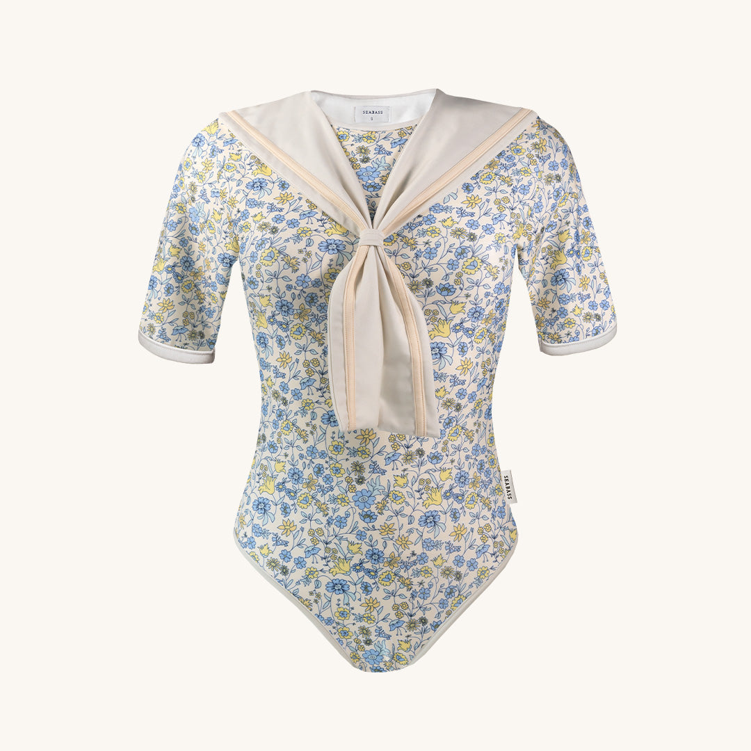 Dames UV Badpak Sailor Marbella - bloemen