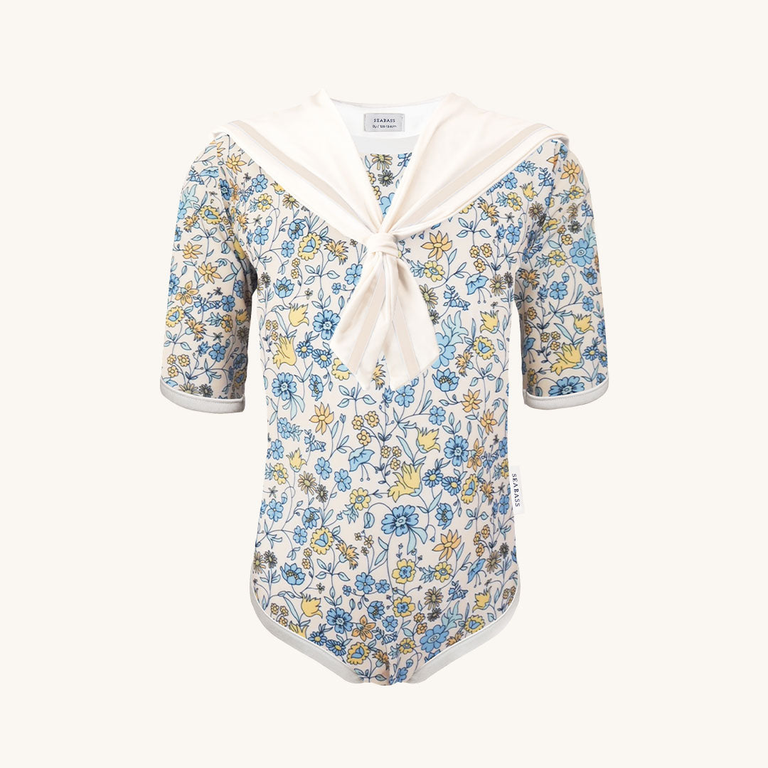 Meisjes UV Badpak Sailor Marbella - bloemen